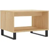 vidaXL Table basse chêne Sonoma 60x50x40 cm bois composite