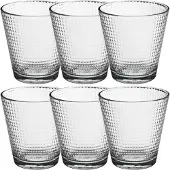 Secret De Gourmet Set de verres Benit (250 ml) (6 pièces), Verres, Multicolore, Transparent