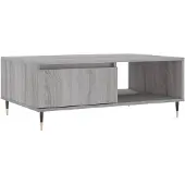 vidaXL Table basse Gris Sonoma 90x60x35 cm Bois composite