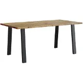 vidaXL Table de salle à manger 150x90x75 cm en bois massif d'acacia