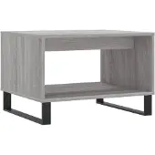 vidaXL Table basse Gris Sonoma 60x50x40 cm Bois composite