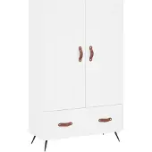 vidaXL Highboard blanc 69,5x31x115 cm Bois composite