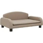 vidaXL Canapé pour enfants Cappuccino 70x45x30 cm similicuir