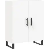 vidaXL Sideboard Blanc 69,5x34x90 cm Bois composite