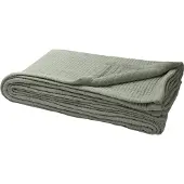 Yumeko - Couvre-lit/Dessus de lit - Mousseline De Coton - 240x260 - Vert