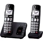 Panasonic KX-TGE262NLB téléphone Téléphone DECT