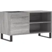 vidaXL Armoire à plateaux Gris Sonoma 85x38x48 cm Bois composite