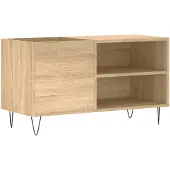 vidaXL Armoire à plateaux Chêne Sonoma 85x38x48 cm Matériau dérivé du bois