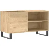 vidaXL Armoire à plateaux Chêne Sonoma 85x38x48 cm Matériau dérivé du bois