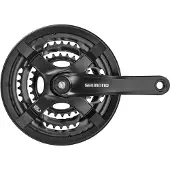 Shimano Tourney Ty501 6-8s Crankset Noir 175 mm / 48/38/28t