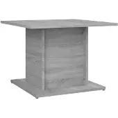 vidaXL Table basse Gris Sonoma 55,5x55,5x40 cm Bois composite
