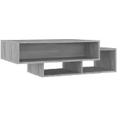 vidaXL Table basse Gris Sonoma 105x55x32 cm Bois composite