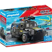 Playmobil City Action - SWAT-ATV - 71144 - 73 Parties - - UneTaille - Jouets