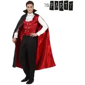 Atosa Long Layer Vampire Costume Rouge 2XL Enfants