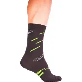 VeloToze Active Compression Merino Crew Socks Noir EU 37-42 1/2