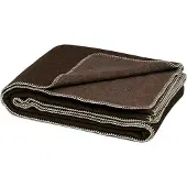 Yumeko - Couverture - Laine Mérinos - 150x220 - Marron