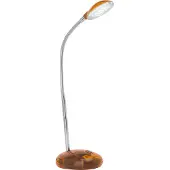 Brilliant LED Lampe de table Timmi | Lampe de bureau intemporelle | Plastique/métal | orange | Réglable individuellement
