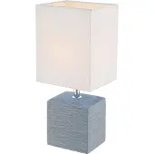Globo Lighting Globo Geri lampe de table céramique gris, 1xE14 ; 21676