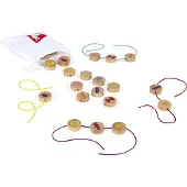 Janod Jeu en bois Pasta Mania jouet éducatif pour enfants