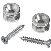 D'Addario PWEP202 Fermeture de sangle Silver