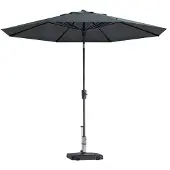 Madison Parasol Paros II Luxe 300 cm Gris