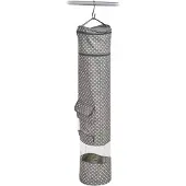 Zeller 14660 Geschenkpapier-Organizer grau/weiß 17,0 x 17,0 x 85,0 cm, 1 St.