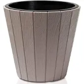 Prosperplast 54l Woode Collection 488x488x457 Mm Flowerpot Gris
