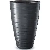 Prosperplast Maze High 43l 37.5x37.5x57.9 Cm Flowerpot Gris
