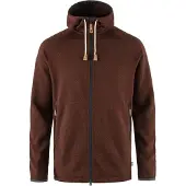 Fjall Raven - Polaire chaude - Övik Fleece Hoodie M Autumn Leaf pour Homme - Taille S - Marron