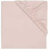 Jollein Drap-Housse Jollein Boxmatras Jersey Wild Rose-75 x 95 cm