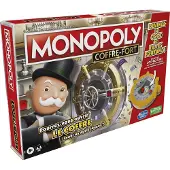 Hasbro , jeu de société Monopoly avec coffre-fort, 2 à 6 joueurs, en français, multicolore