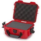 Nanuk 904 valise avec mousse à modeler, rouge