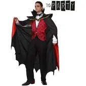 Atosa Déguisement adulte vampire rouge t-2