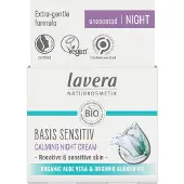 Lavera basis sensitiv Crème de nuit apaisante 50 ml Crème