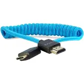 Kondor Blue Curled Mini HDMI to Full HDMI (12-24")