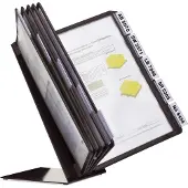 Durable Vario Table 10 Jeu de supports de table, noir