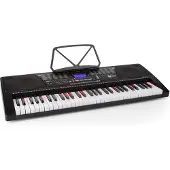 Schubert 255 Piano électrique USB clavier 61 touches lumineuses écran LCD