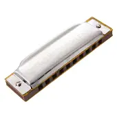 Suzuki Musical Instruments Suzuki Folkmaster Diatonic Harmonica E