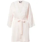 Ralph Lauren Robe de chambre rose / blanc