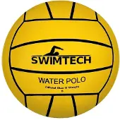 SwimTech Ballon de plage jaune en caoutchouc - tenue parfaite et longue durée de vie