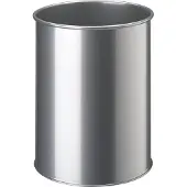 Durable Acier, Poubelle, Argent