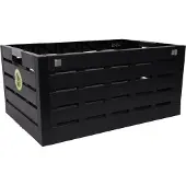 Niceey Caisse pliante - 60L - Noir