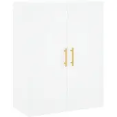 vidaXL Armoire murale blanc 69,5x34x90 cm