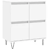vidaXL Sideboard Blanc 60x35x70 cm Bois composite