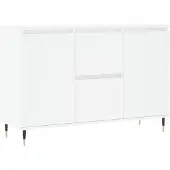 vidaXL Sideboard Blanc 101,5x35x70 cm Bois composite
