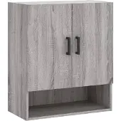 vidaXL Armoire murale Gris Sonoma 60x31x70 cm Bois composite