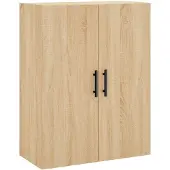 vidaXL Armoire murale chêne Sonoma 69,5x34x90 cm