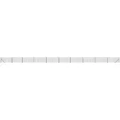 vidaXL Clôture grillagée avec bride au sol Vert 1x25 m