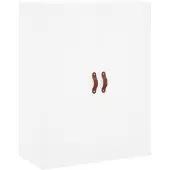 vidaXL Armoire murale blanc 69,5x34x90 cm