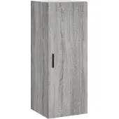 vidaXL Armoire murale Gris Sonoma 34,5x34x90 cm